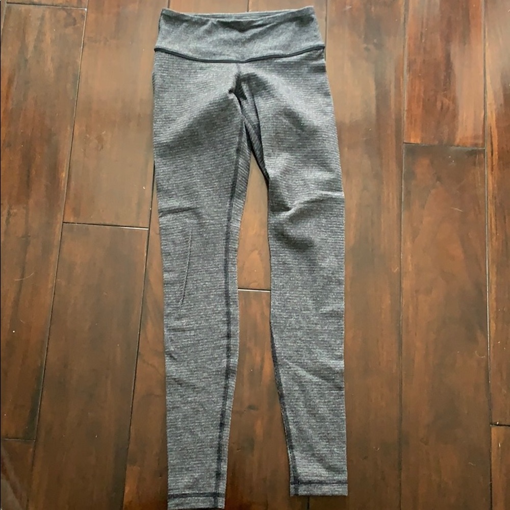 Lululemon athletica thick grey leggings